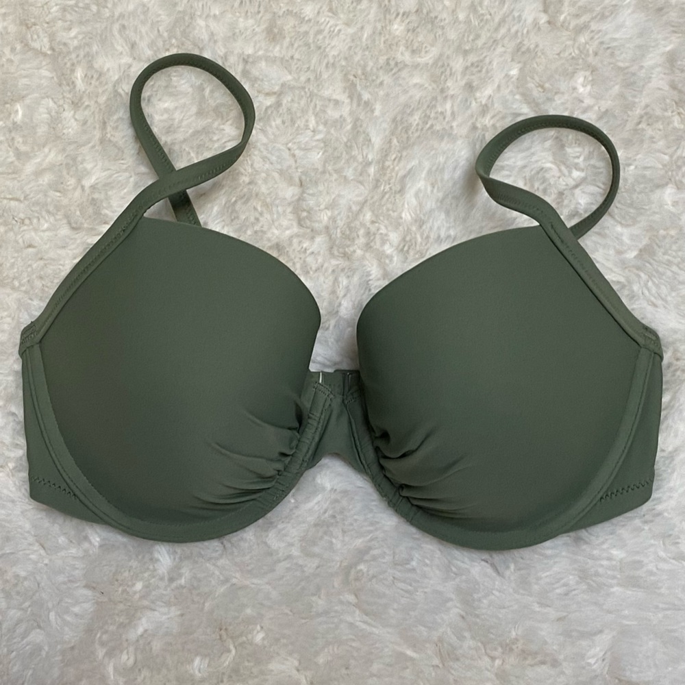 Aerie Lightly Lined Underwire Bikini Top 32DDD